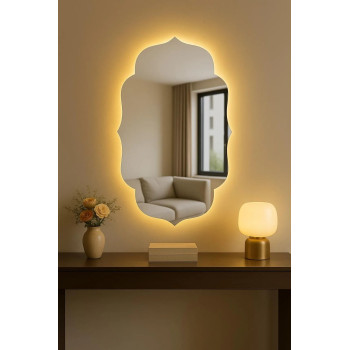 Зеркало в марокканском стиле с задней светодиодной подсветкой E069