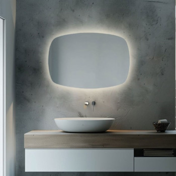 Зеркало с контурной подсветкой Форма 002