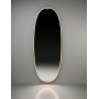 Овальное настенное зеркало со светодиодной LED-подсветкой Джейд