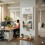 Настенное и напольное декоративное зеркало с изображением поиска Google