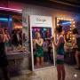Настенное и напольное декоративное зеркало с изображением поиска Google