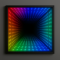 Зеркало в виде тоннеля с эффектом бесконечности с умной RGB-градиентной LED-подсветкой TL001