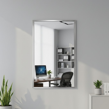 Зеркало в алюминиевой раме Хром RF003