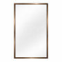 Зеркало в алюминиевой раме Бронза RF006