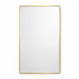 Зеркало в алюминиевой раме Золото RF009