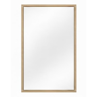 Зеркало в алюминиевой раме Дуб светлый RF012
