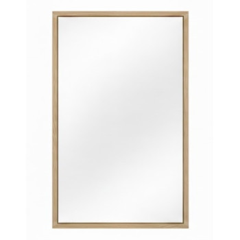 Зеркало в алюминиевой раме Дуб светлый RF012