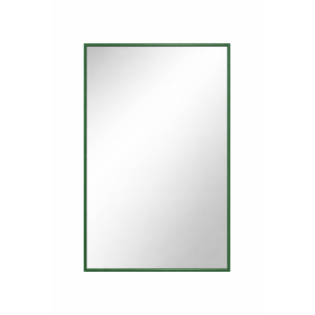 Зеркало в зеленой(изумрудной) алюминиевой раме Сильвиан 003