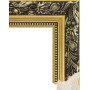 Зеркало с фацетом в золотой деревянной декоративной раме Людовико