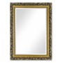 Зеркало с фацетом в золотой деревянной декоративной раме Людовико
