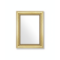 Зеркало с фацетом в деревянной золотой классической раме Элиз