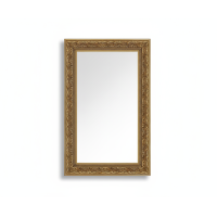 Зеркало настенное в деревянной золотой декоративной раме Джули