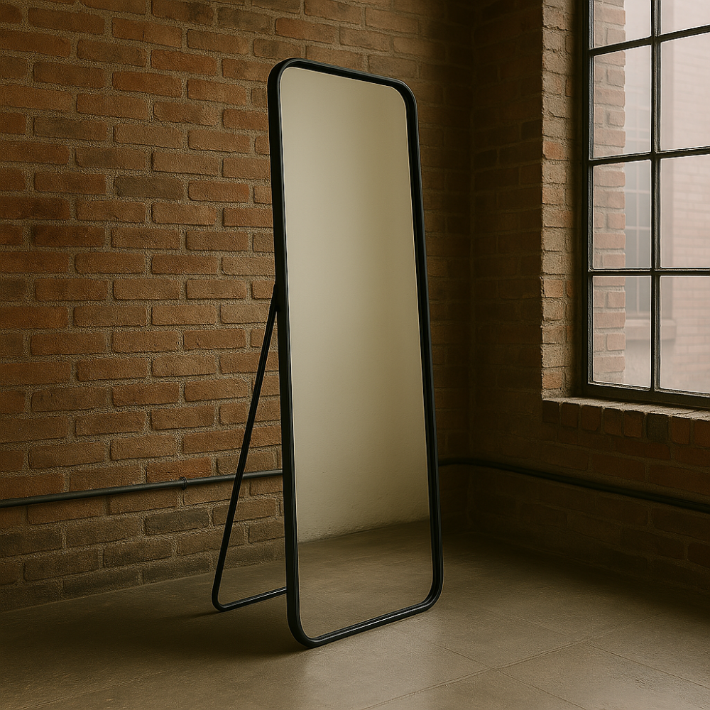 Напольное зеркало в тонкой раме slon зеркало