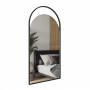 Зеркало в форме арки в металлической раме Кайлин