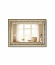 Настенное зеркало в декоративной пластиковой раме Азалия 003 