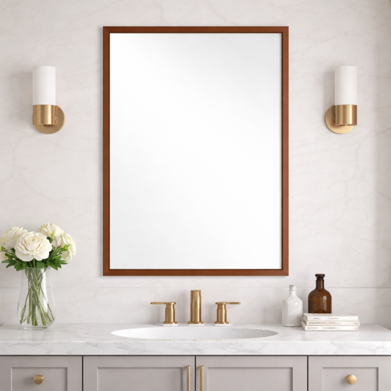 Зеркало в терракотовой раме М017