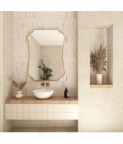 Зеркало в золотой раме в итальянском стиле Магнет