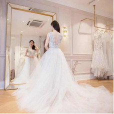 Зеркало большое напольное и настенное в полный рост в зеркальной раме «Ричард» Античное Золото