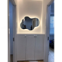 Зеркало необычной органической формы с LED подсветкой VN011