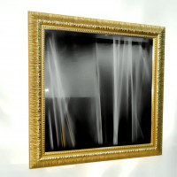 Зеркало настенное в багете «Новелла» Золото