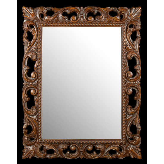 Зеркало прямоугольное настенное в багете «Лимож» 