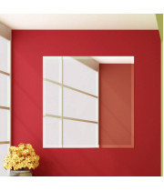 Квадратное зеркало с фацетом Тетрагон 100х100 см Р2613