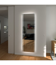 Зеркало с боковой подсветкой в полный рост Турин