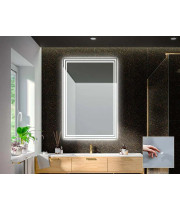 Зеркало со светодиодной LED-подсветкой по периметру AF014