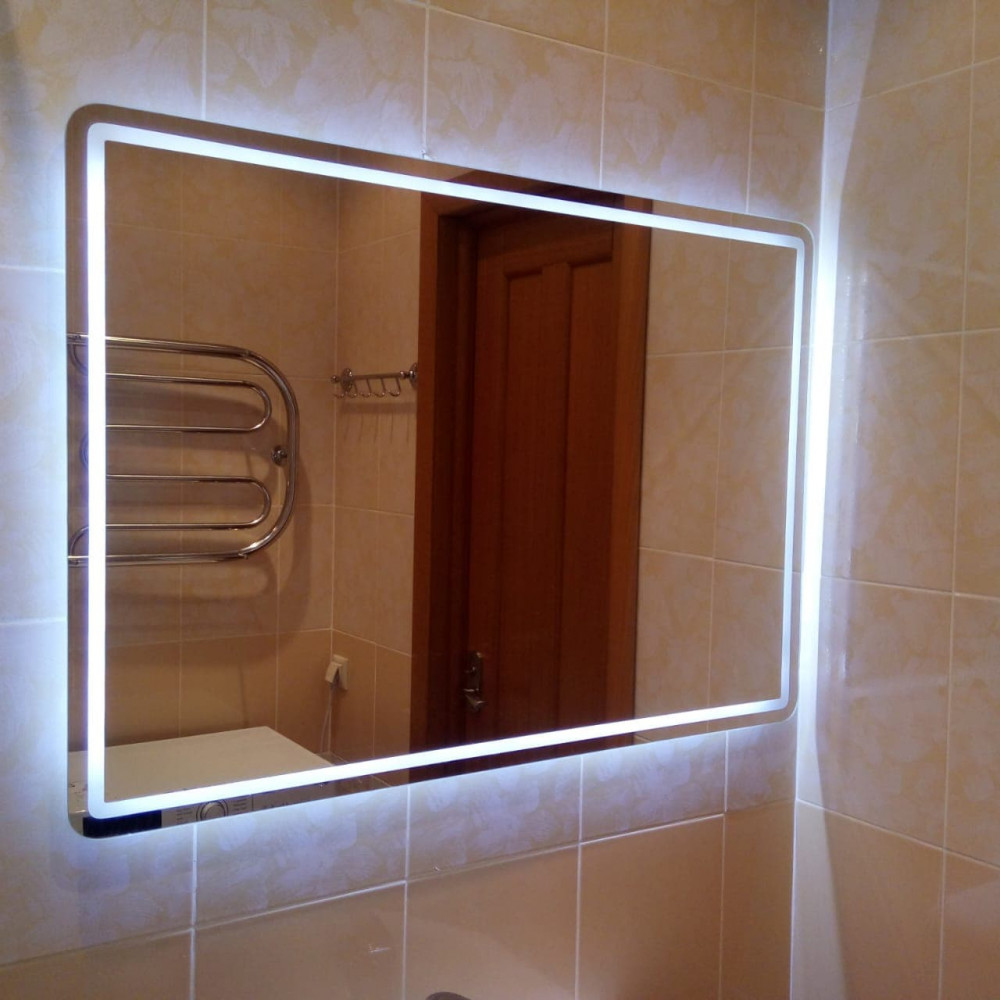 Зеркало с подсветкой в ванну как подключить