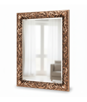 Зеркало с фацетом в бронзовой раме Леония