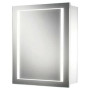 Зеркальный шкаф в ванную навесной с LED-подсветкой «Оттава» 50