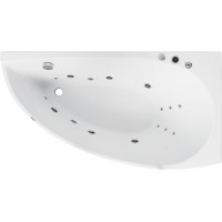 Акриловая ванна Aquanet Augusta 170x90 R (г/м, сп/м, к/б, н/м, свет)