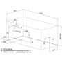 Акриловая ванна Aquanet Bright 145x70 (+ шторка Aquanet Alfa 4 NF6222-pivot)