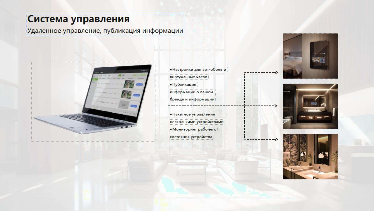 Система управления умным Smart-зеркалом
